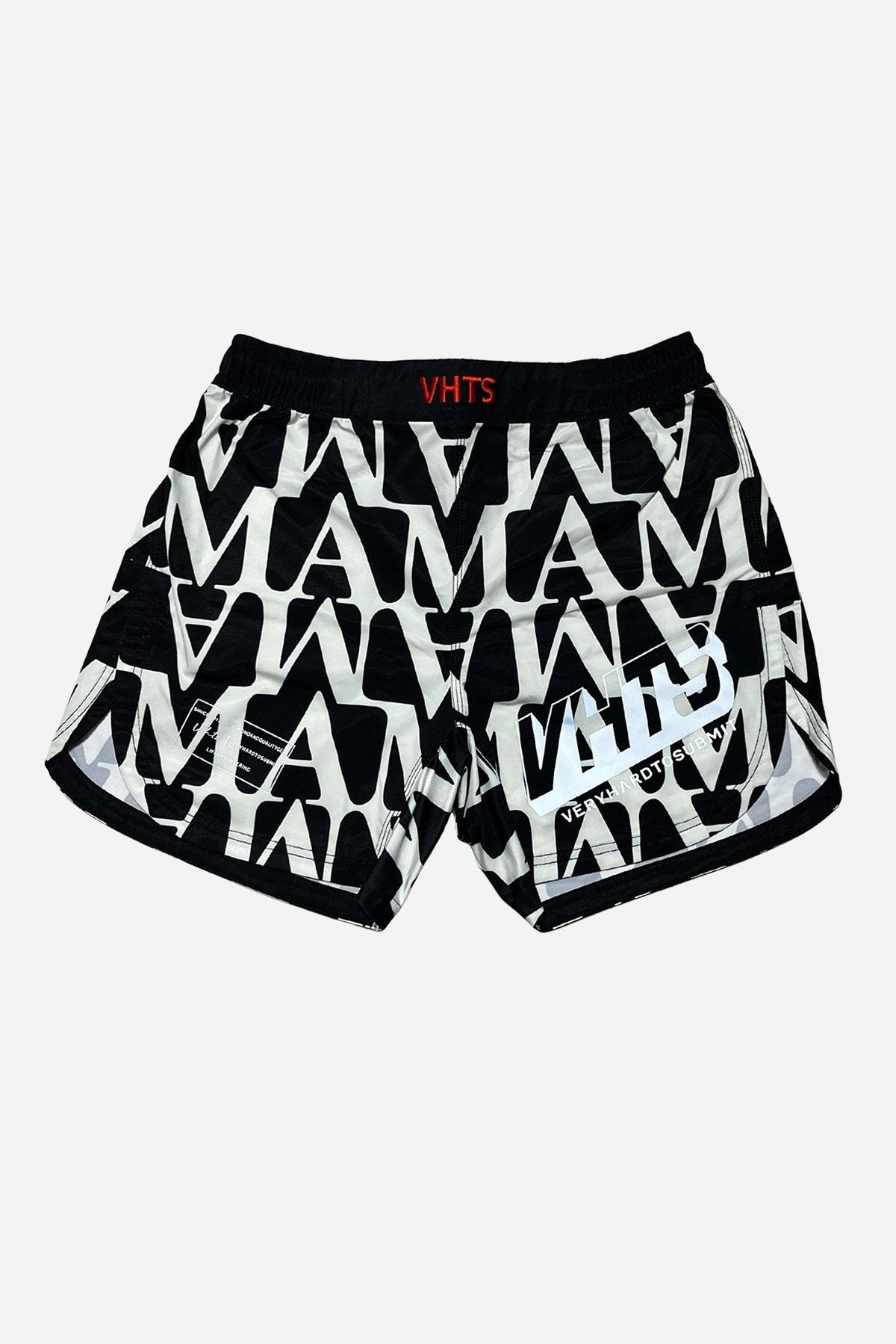 VHTS × MATIN AVENIR Limited Collaboration Monogram Combat Shorts BLACK (PRE ORDER WAITING TIME 30 DAYS)