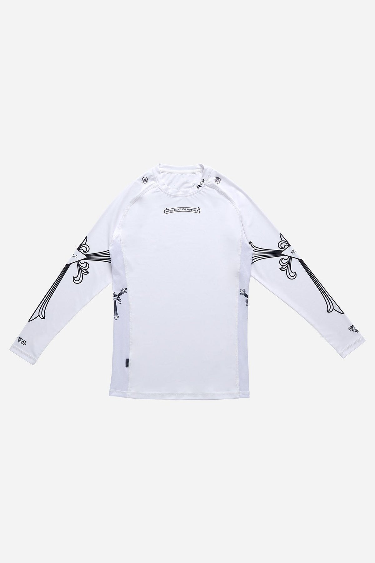 F/W 25 Special edition - Ghost Core Rash Guard WHITE Long sleeve