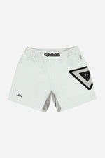 Violent Hymn Series BJJ Fitted Shorts COSMIC LATTE