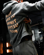 "VHTS JJC" OVERSIZED HOODIE - GRAY / TAN - view 6
