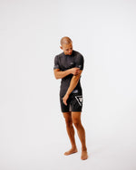 Violent Hymn Series BJJ Fitted Shorts Charcoal Gray - view 7
