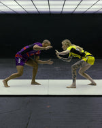 "Racer" Short Sleeves Rash Guard Purple - view 5