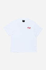 Collection "RAGE" Oversized Premium Cotton T shirts WHITE