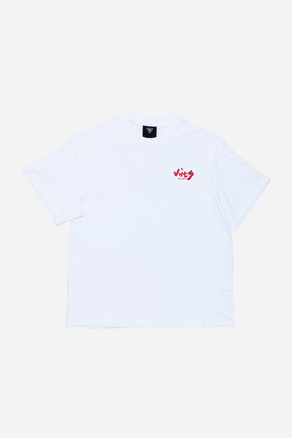 Collection "RAGE" Oversized Premium Cotton T shirts WHITE