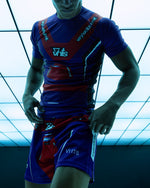 "Racer" Combat shorts Purple - view 5
