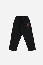 VHTS FC Heavy Cotton Sweatpants — Black / Orange