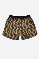 VHTS × MATIN AVENIR Limited Collaboration Monogram Combat Shorts Brown (PRE ORDER WAITING TIME 30 DAYS) - view 2