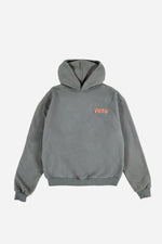 "VHTS JJC" OVERSIZED HOODIE - GRAY / TAN - view 2