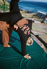 VHTS Fight Club Long Sleeve T-Shirt — Black / Orange - view 5