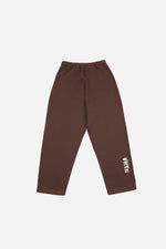VHTS JJC Heavy Cotton Sweatpants — Brown / Cream White - view 2