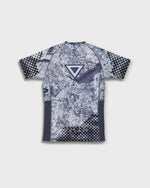 Hudson Highlands Camo Series Short Sleeves Rash Guard - Lichen Grey - view 2