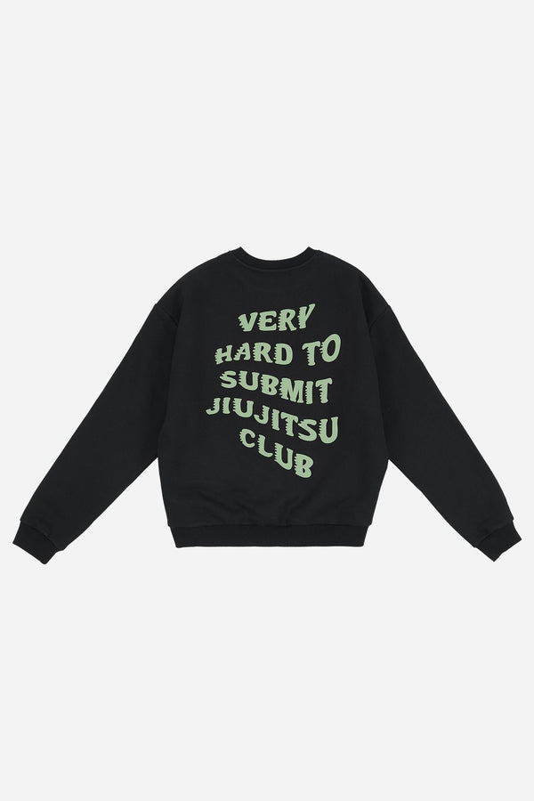 VHTS JJC CREW NECK SWEAT SHIRTS-BLACK/MINT GREEN
