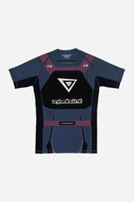 "Racer" Short Sleeves Rash Guard Muted - view 2