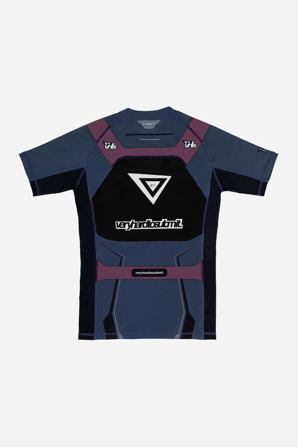 "Racer" Short Sleeves Rash Guard Muted - view 2