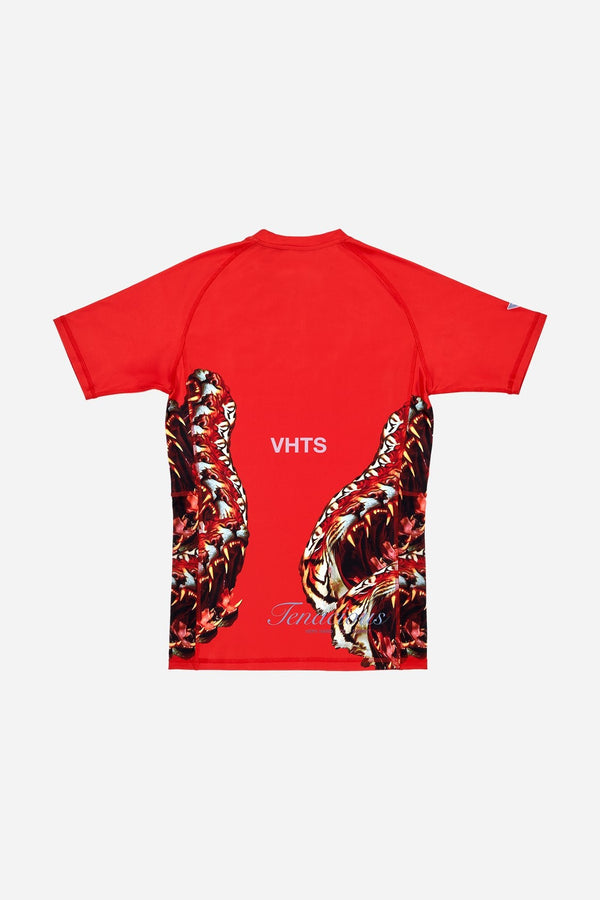 Trippy Tiger Series 2024 Tenacious R E D Rash Guard - view 2