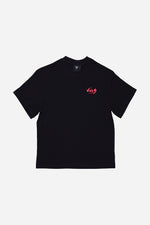 Collection "RAGE" Oversized Premium Cotton T shirts BLACK