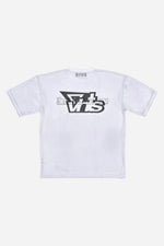 Oversized Mesh T shirts White - view 2
