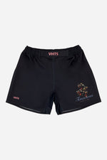 Trippy Tiger Series 2024 Tenacious B L A C K BJJ Fitted Shorts