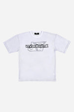 Oversized Mesh T shirts White