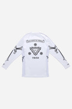 F/W 25 Special edition - Ghost Core Rash Guard WHITE Long sleeve - view 2