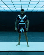 "Racer" Short Sleeves Rash Guard Black - view 5