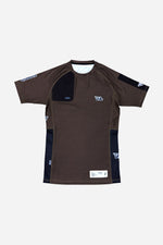 Spring/ Summer 2025 Ranked Rash guard BROWN