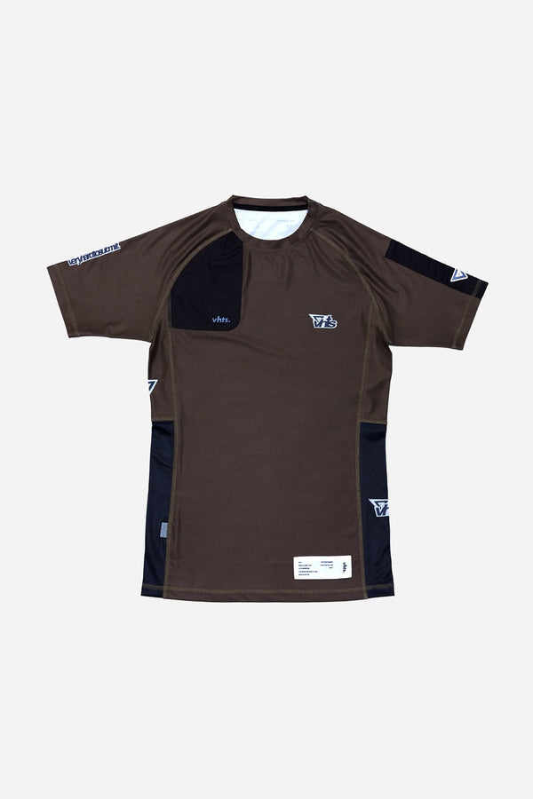 Spring/ Summer 2025 Ranked Rash guard BROWN