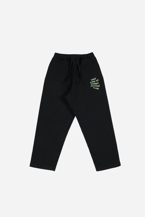 VHTS JJC Heavy Cotton Sweatpants — Black / Mint Green
