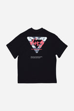 Collection "RAGE" Oversized Premium Cotton T shirts BLACK - view 2