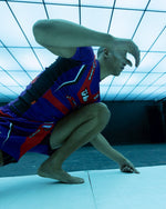 "Racer" Short Sleeves Rash Guard Purple - view 6