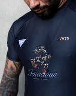 Trippy Tiger Series 2024 Tenacious B L A C K Rash Guard - view 3