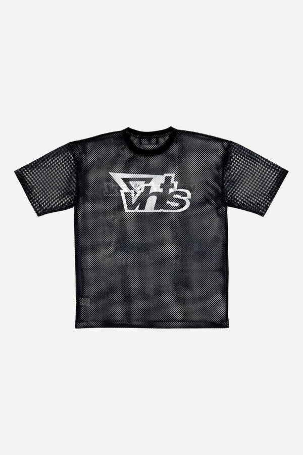 Oversized Mesh T shirts Black - view 2