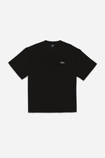VHTS Logo T-Shirt – Premium Cotton Staple BLACK