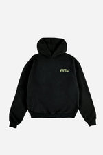 "VHTS JJC" OVERSIZED HOODIE - Black / Mint Green