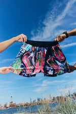 Trippy Tiger series 2025 BJJ Fitted Shorts Lucid - view 4