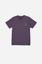 Collection "VHTS RELAX" - Relaxed fit short sleeve rash guard/ Sports T shirts PURPLE