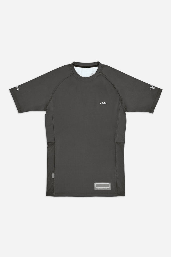 Violent Hymn Series rash guard Charcoal Gray
