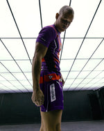 "Racer" Combat shorts Purple - view 4