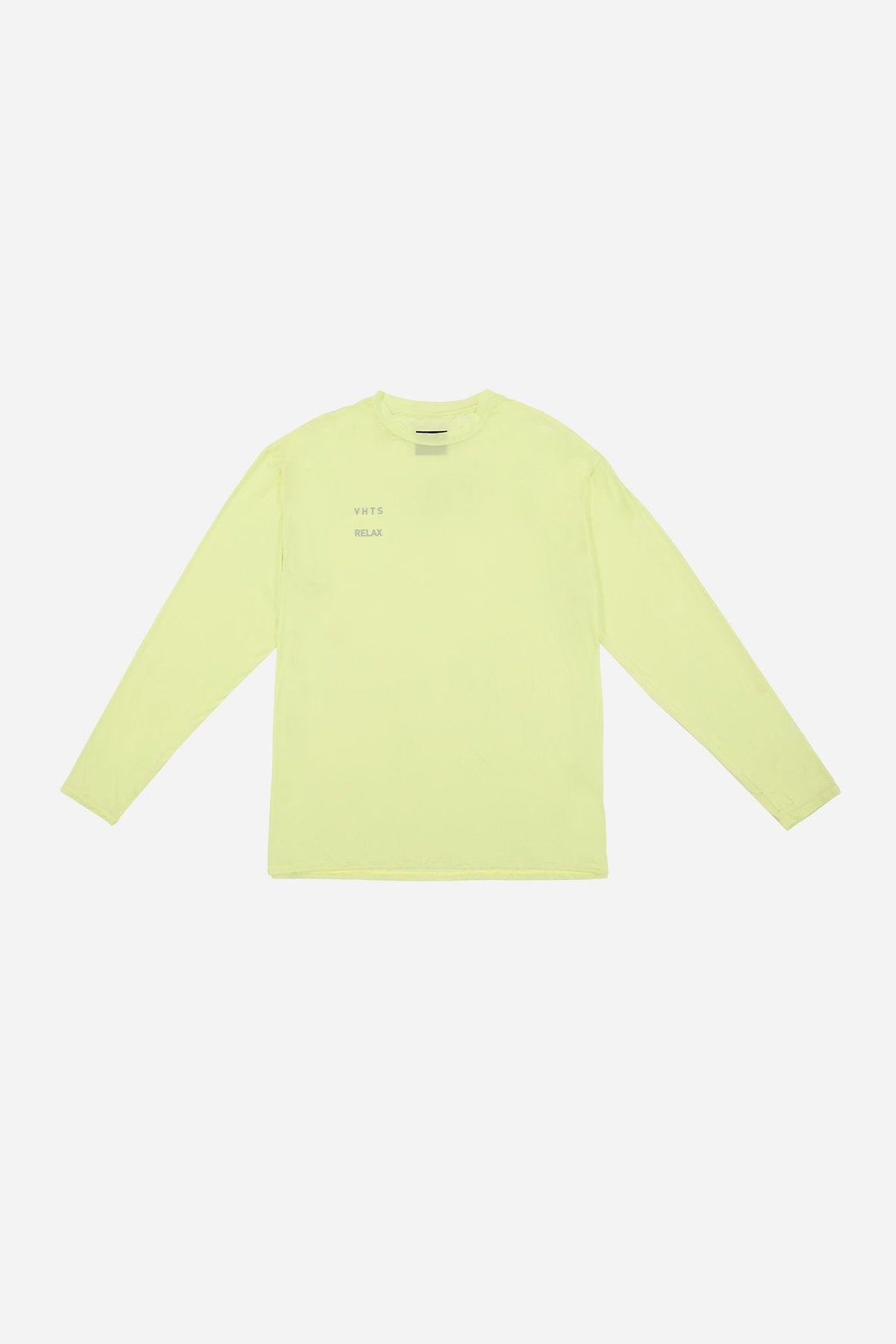 Collection "VHTS RELAX" - Relaxed fit long sleeve rash guard/ Sports T shirts YELLOW