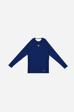 SPRING/ SUMMER 2025 SPECIAL EDITION "BLACK LABEL"  RASH GUARD 雖死不敗 DARK BLUE - view 3
