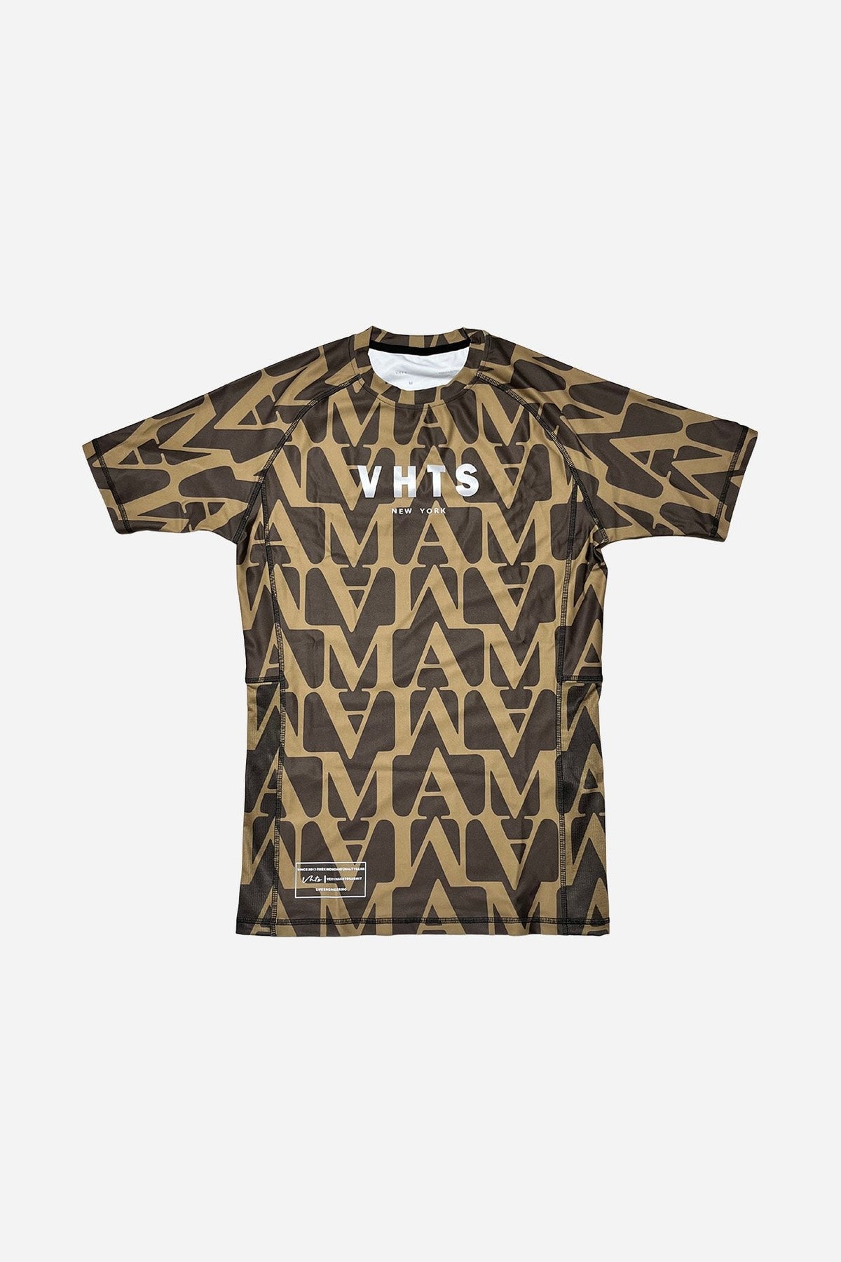 VHTS × MATIN AVENIR Limited Collaboration Monogram Rash Guard Brown (PRE ORDER WAITING TIME 30 DAYS)
