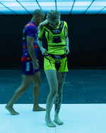 "Racer" Short Sleeves Rash Guard Yellow - view 7