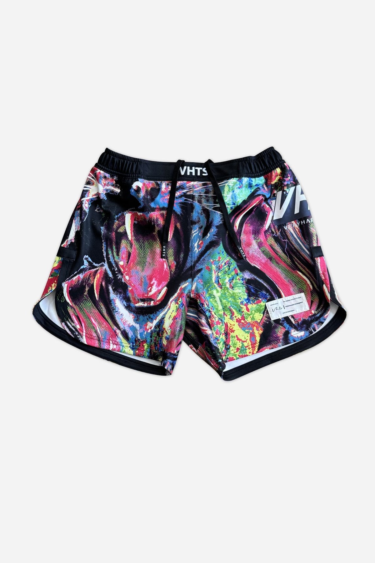 Trippy Tiger series 2025 BJJ Fitted Shorts Lucid