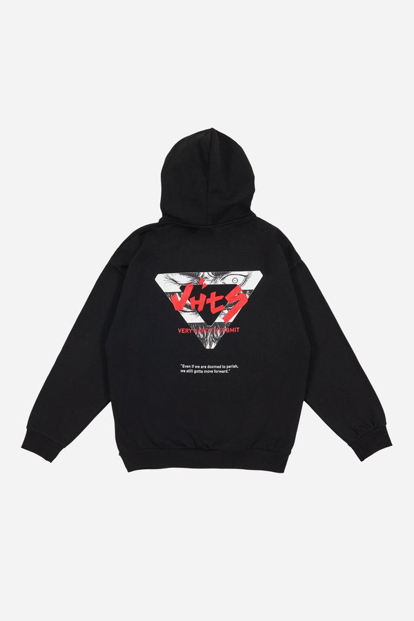 Collection "RAGE" Unisex Urban Pullover Hooded Sweatshirt - view 2