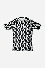 VHTS × MATIN AVENIR Limited Collaboration Monogram Rash Guard BLACK (PRE ORDER WAITING TIME 30 DAYS)