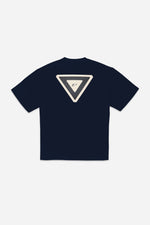 VHTS Logo T-Shirt – Premium Cotton Staple - Dark Blue - view 2