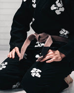 VHTS Spring/ Summer 2024 "Cotton Dream" kimono Black - view 6