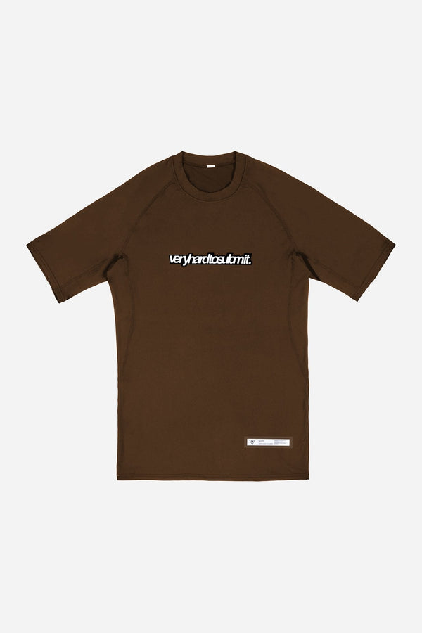 Zero - G Ranked Rash Guard BROWN
