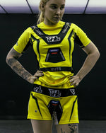 "Racer" Combat shorts Yellow - view 3