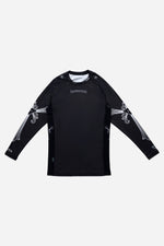 F/W 25 Special edition - Ghost Core Rash Guard BLACK Long sleeve